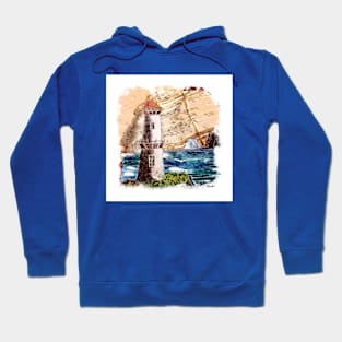 Sunlight on the Old Lighthouse Hoodie